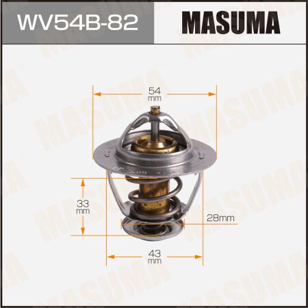 Thermostat Masuma, WV54B-82