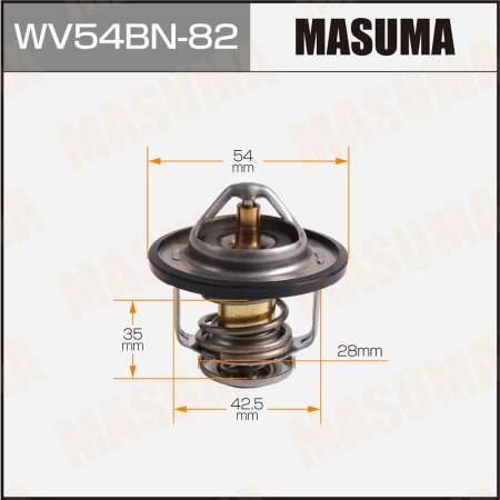 Thermostat Masuma, WV54BN-82