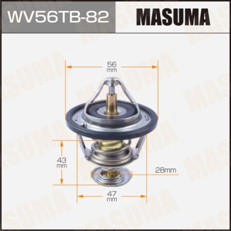 Thermostat Masuma, WV56TB-82