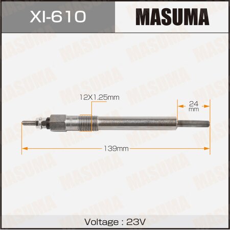 Свеча накаливания Masuma, XI-610
