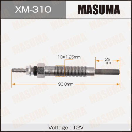 Свеча накаливания Masuma, XM-310