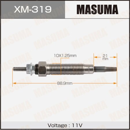 Свеча накаливания Masuma, XM-319