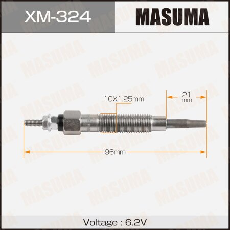 Свеча накаливания Masuma, XM-324