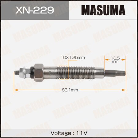 Свеча накаливания Masuma, XN-229