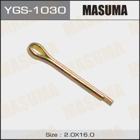 Шплинт MASUMA 2x16mm уп.50шт., YGS-1030