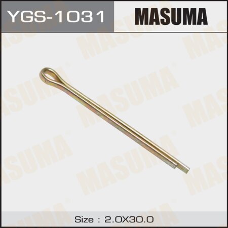 Шплинт MASUMA 2x30mm уп.50шт., YGS-1031