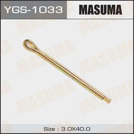 Шплинт MASUMA 3x40mm уп.50шт., YGS-1033