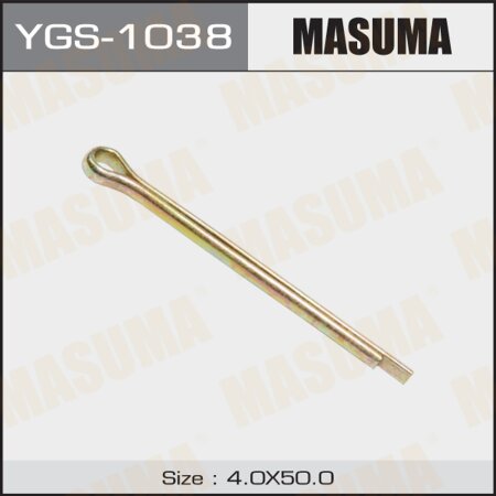 Шплинт MASUMA 4x50mm уп.50шт., YGS-1038