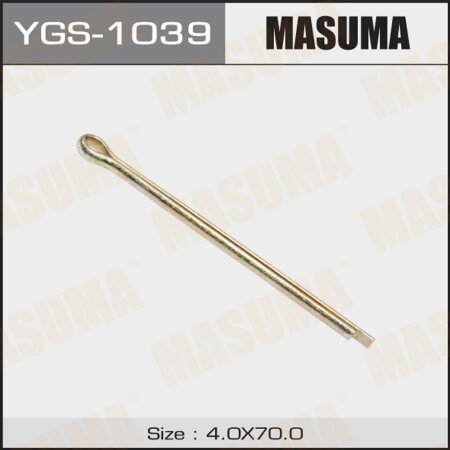 Шплинт MASUMA 4x70mm уп.50шт., YGS-1039