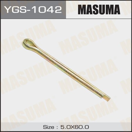 Шплинт MASUMA 5x60mm уп.50шт., YGS-1042