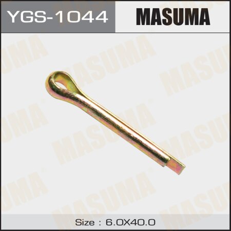 Шплинт MASUMA 6x40mm уп.50шт., YGS-1044