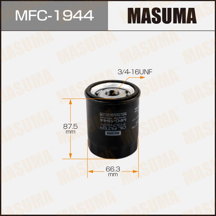 Фильтр масляный Masuma, MFC-1944. | Masuma - запчасти для иномарок ...
