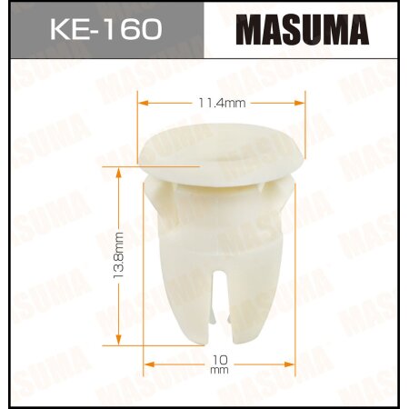 Клипса  пластм. крепежная  KE-160  (50)   Европа