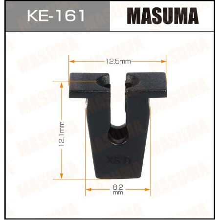 Клипса  пластм. крепежная  KE-161  (50)   Европа