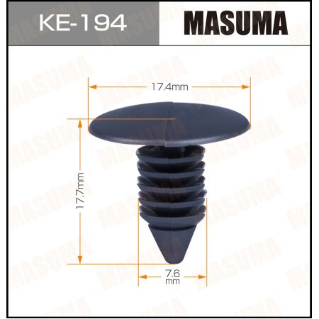 Клипса  пластм. крепежная  KE-194  (50)   Европа