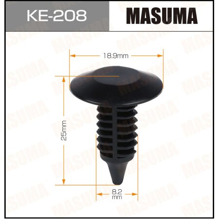 Клипса  пластм. крепежная  KE-208  (50)   Европа