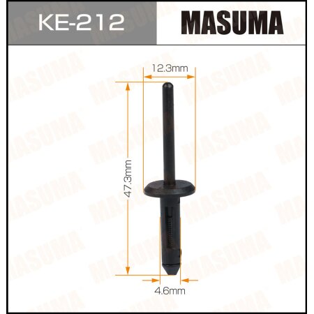 Клипса  пластм. крепежная  KE-212  (50)   Европа