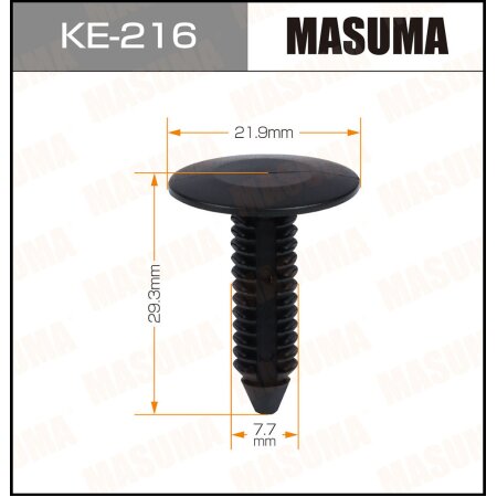 Клипса  пластм. крепежная  KE-216  (50)   Европа
