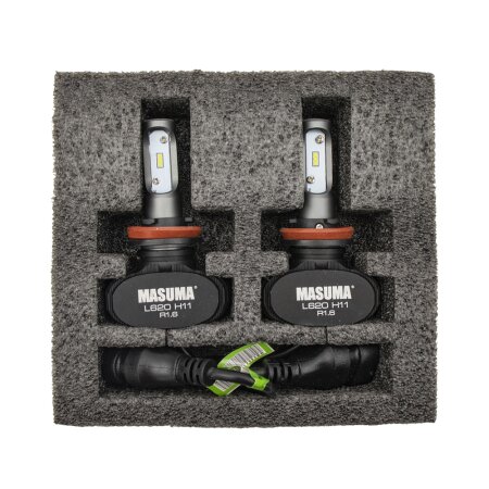 Лампы светодиодные Masuma LED H11 18W 6000K 4000Lm PGJ19-2 (серия S1 ...